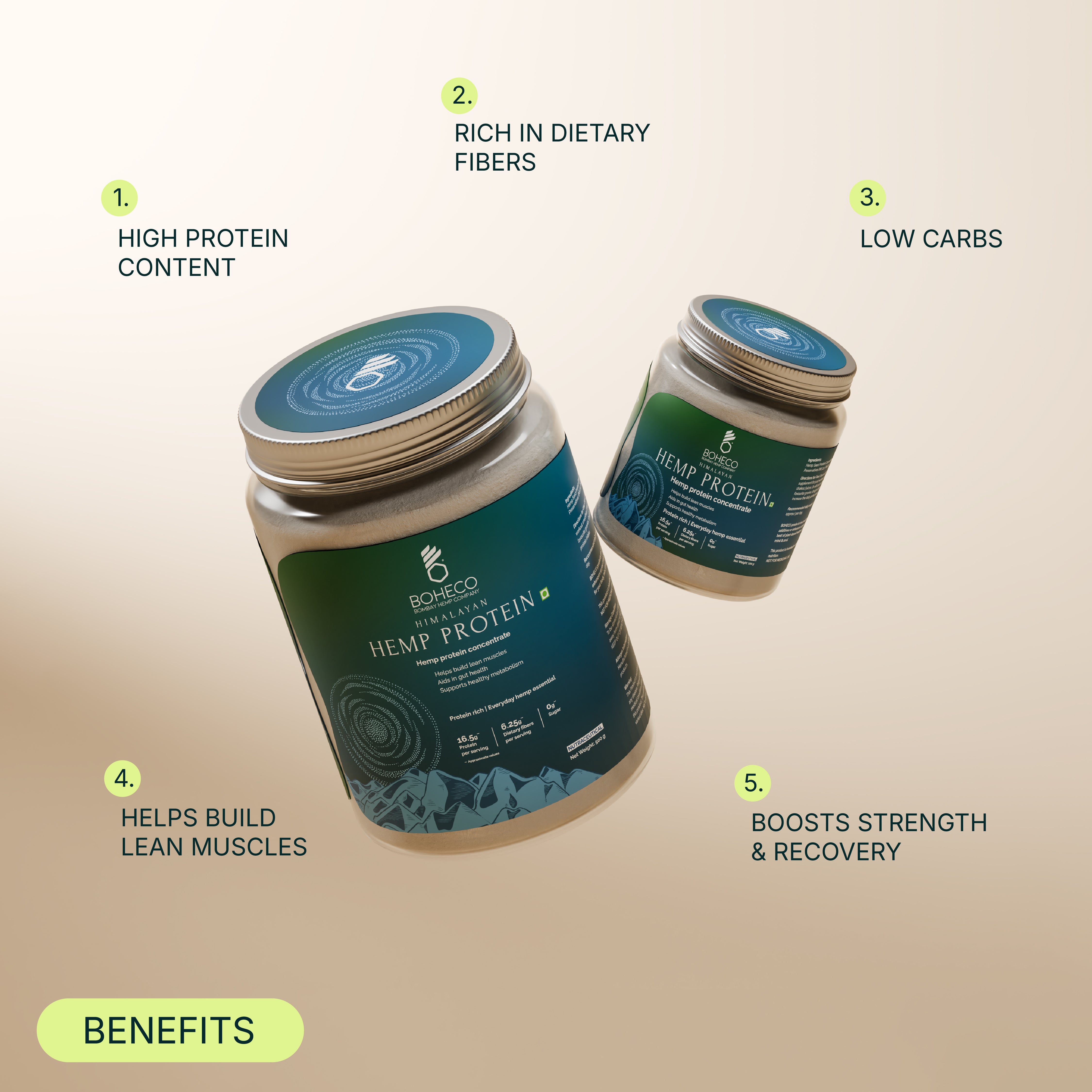 HEMP PROTEIN POWDER