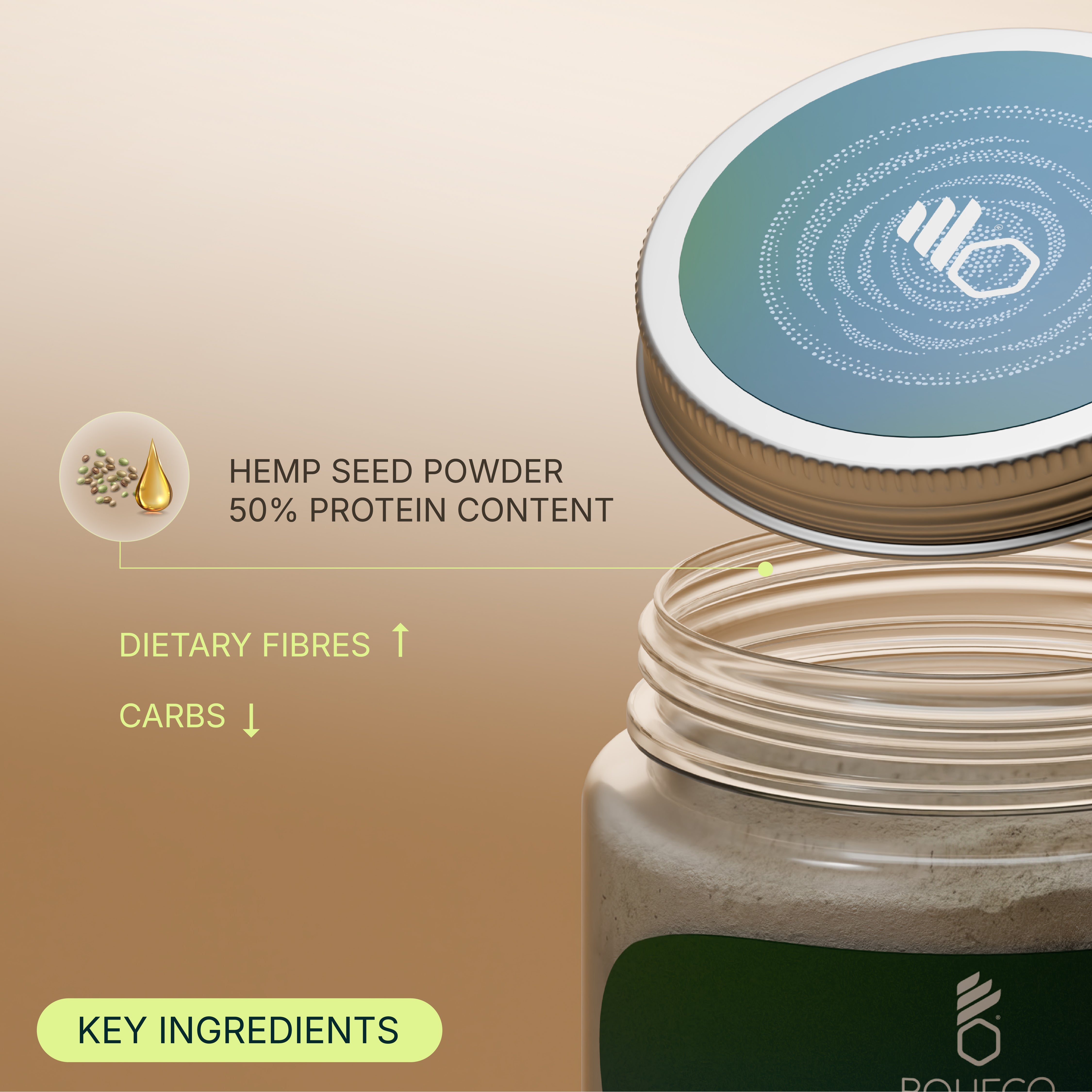 HEMP PROTEIN POWDER