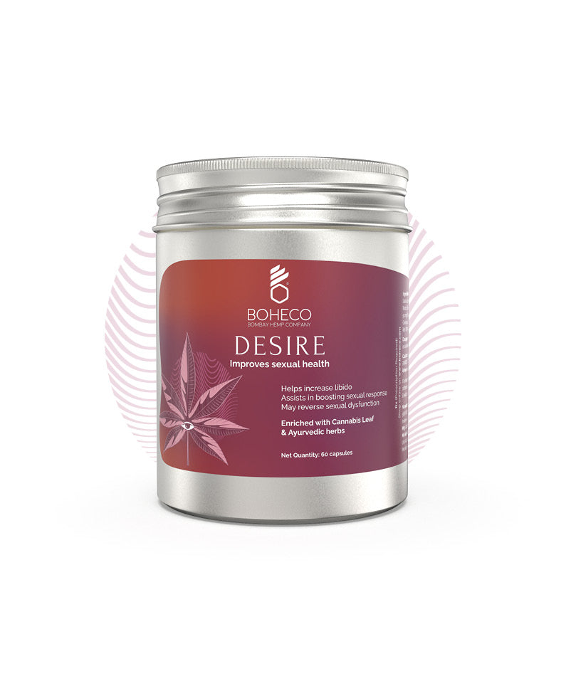 BOHECO DESIRE Ayurvedic Sexual Wellness 60 Capsules Improves