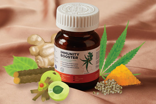 Complete Wellbeing with Hemp Powered IMMUNITY BOOSTER