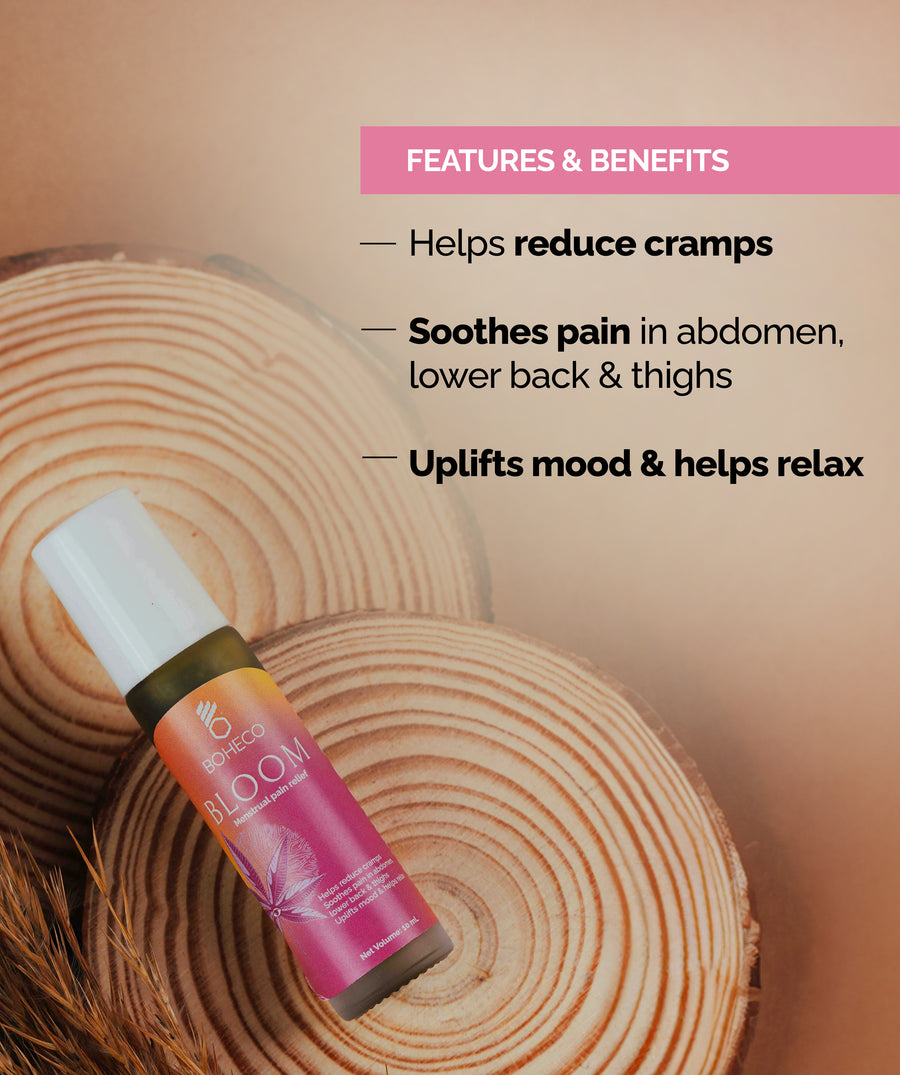 BLOOM - Menstrual Pain Relief | Roll-On