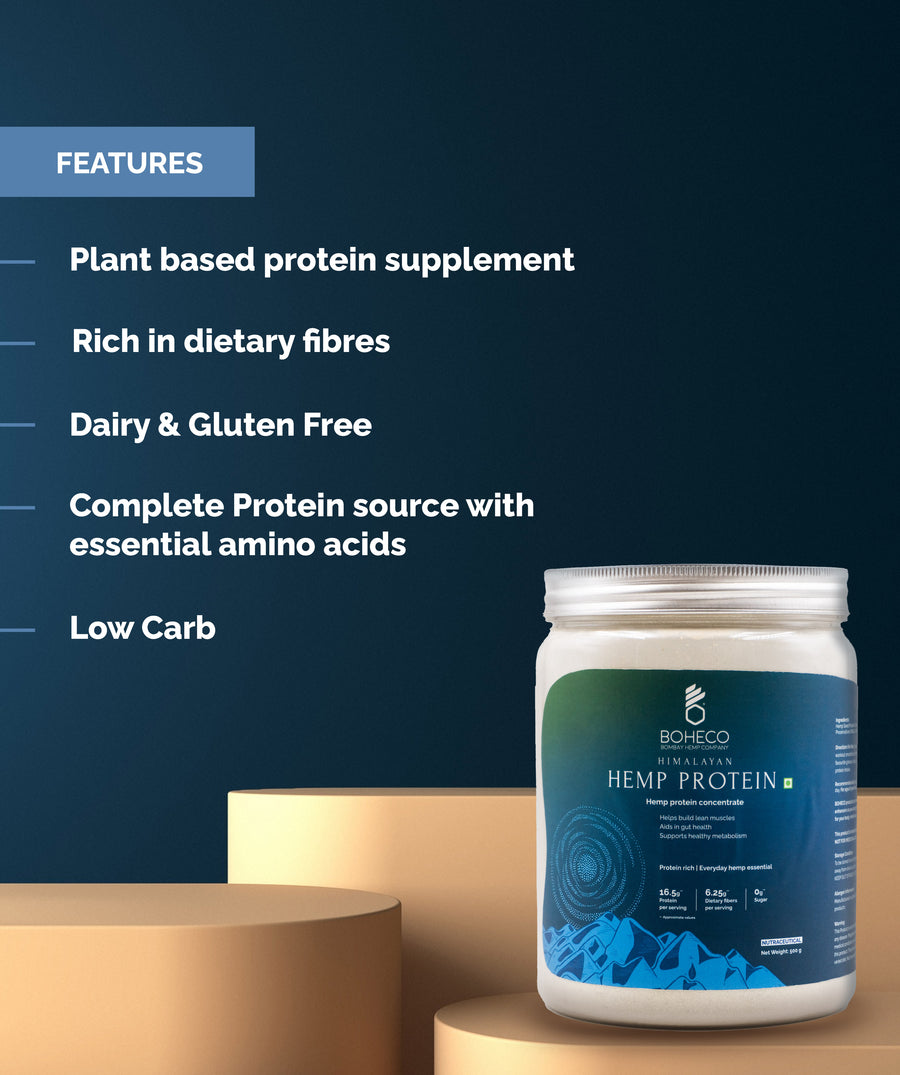 Hemp Protein Powder - 500 gms