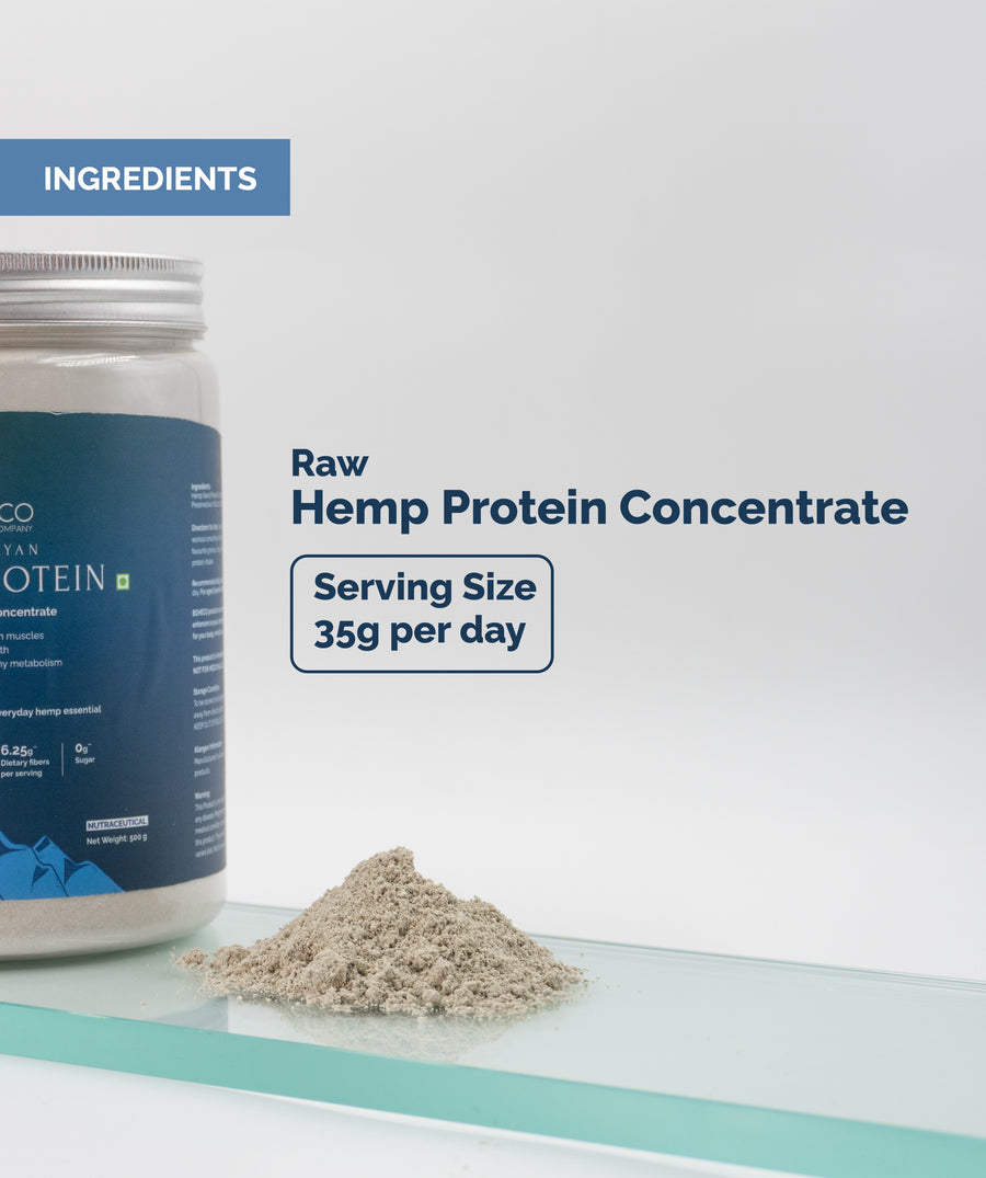 Hemp Protein Powder - 500 gms