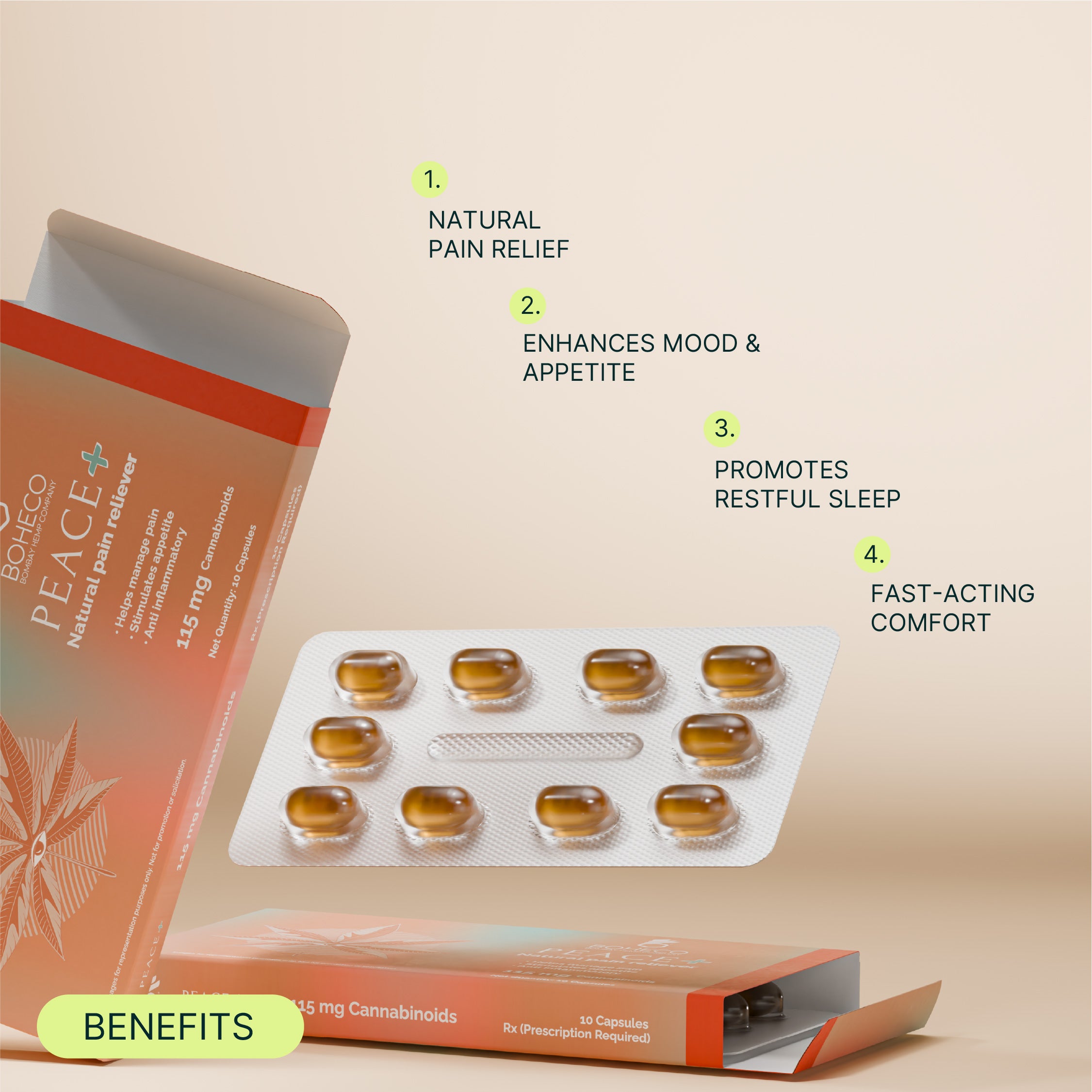 PEACE+ Capsules | Rx
