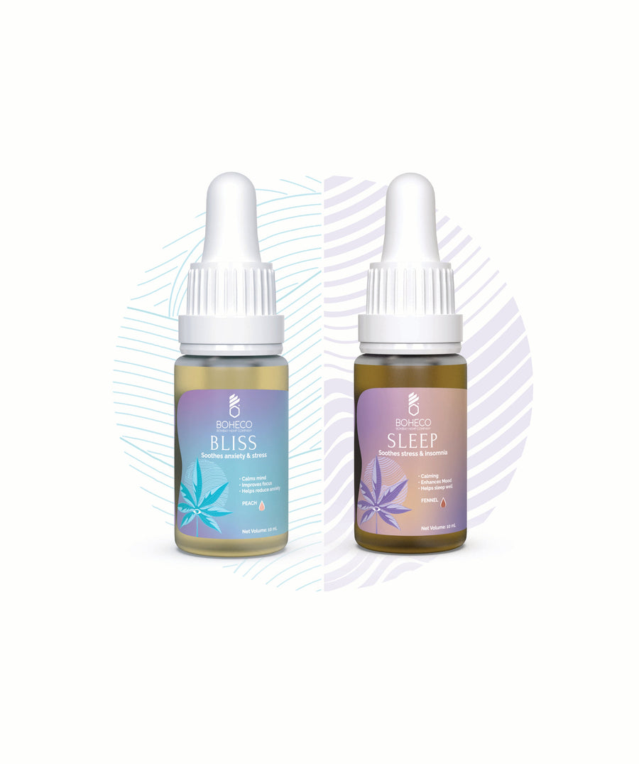 Mental Health Duo - Peach + Peppermint | 10ml