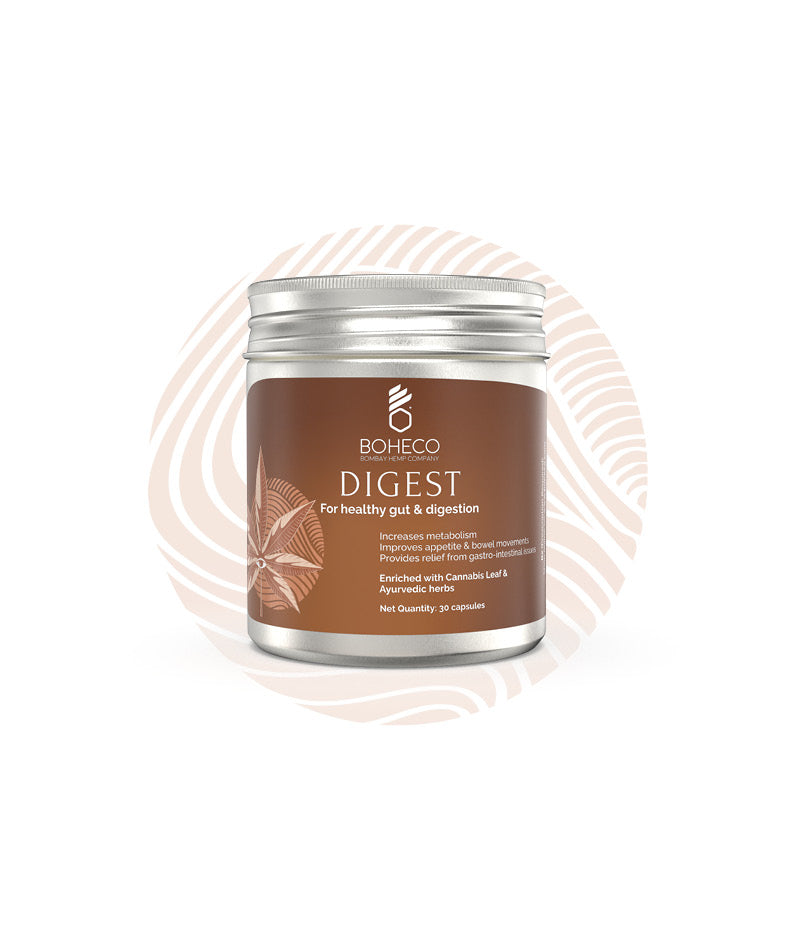 BOHECO DIGEST Capsules Jar - For Healthy Gut & Digestion