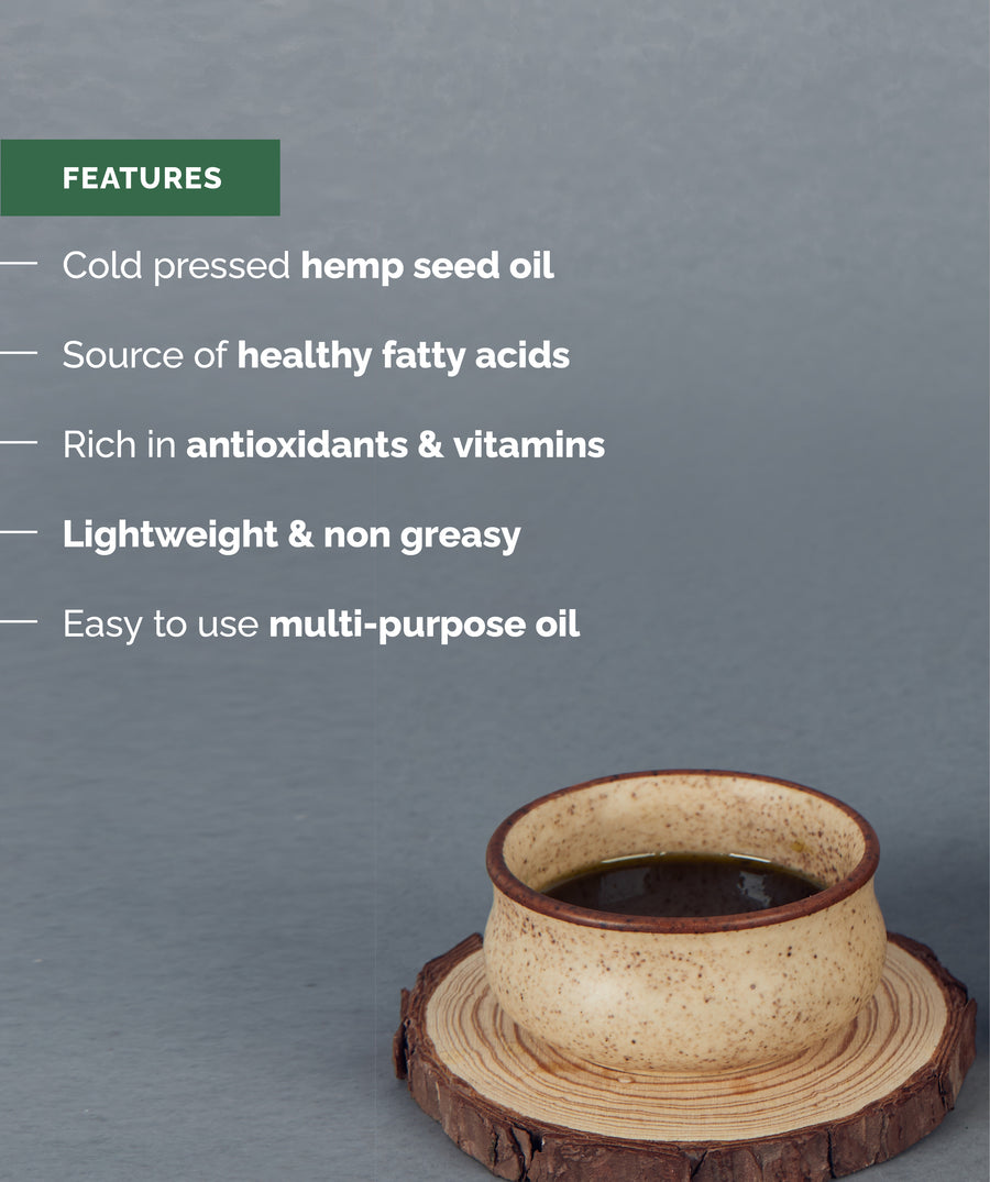 Features of  BOHECO Himalayan Hemp Seed Oil - 100 ml