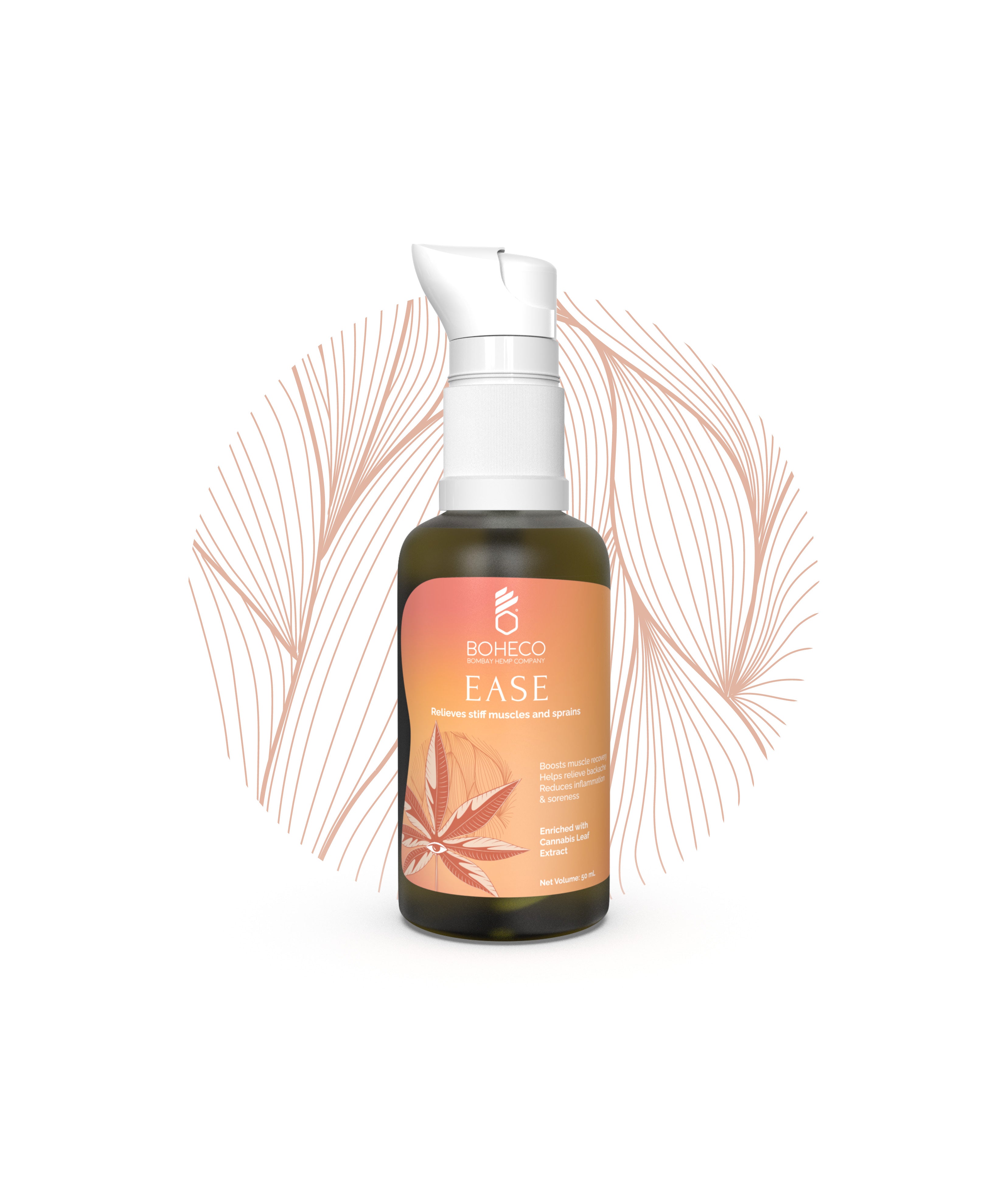 EASE - Relives Stiff Muscles & Sprains - 50 ml