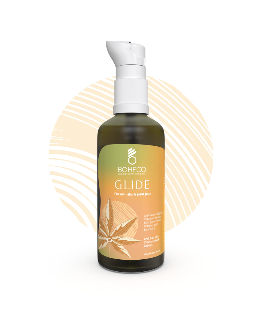 BOHECO's 100ml GLIDE Hemp Seed Oil For Arthritis And Joint Pain